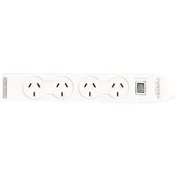 Powerplus Powerboard 4 Outlet Master Switch & Overload