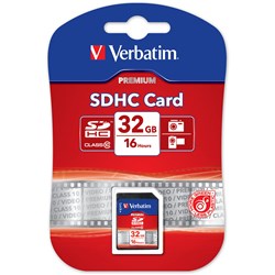 Verbatim SDHC 32gb Class 10 Memory Card