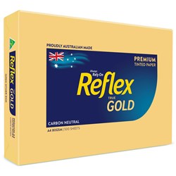 Reflex A4 80gsm Copy Paper Gold
