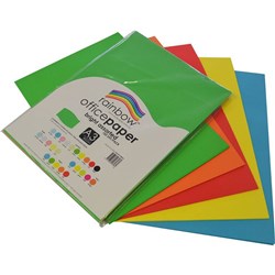 Rainbow 80Gsm Office Paper A3 5 Brights