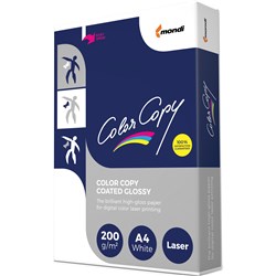 Color Copy A4 200gsm Gloss White Digital Copy Paper