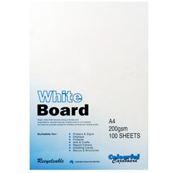 Cardboard A4 200gsm White