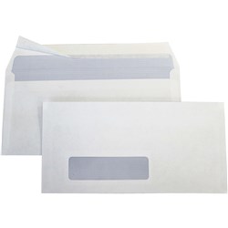 Envelope DL 110X220 Windowface Secretive Strip Seal