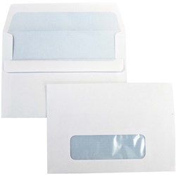 Envelope C6 114X162mm Window Face Press Seal