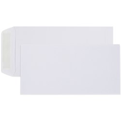 Cumberland DL 220X110 White Strip Seal Pocket Envelopes