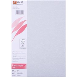 Quill Parchment Gunmetal A4 90gsm Paper