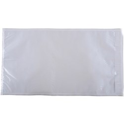 254x140mm (DL) Plain White Adhesive Packing Envelope