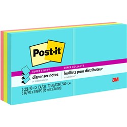 Post-it Miami R330-6SSMIA 75x75mm Super Sticky Pop-Up Adhesive Notes