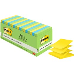 Post-It Ultra R330-18AUCP 75x75mm Pop-up Adhesive Notes Cabinet Pack