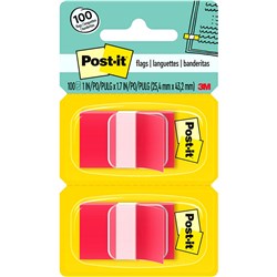Flag Post-It Twin Pack 680-Rd2 Red