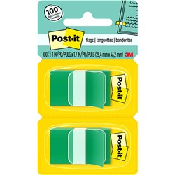 Flag Post-It Twin Pack 680-gn2 Green