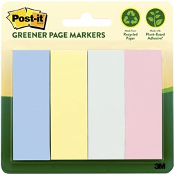 Page Marker Post-It 671-4Rpa Greener Pastel 12.7X44.4mm