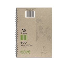 Notebook Spiral Eco Range A5 200 Page