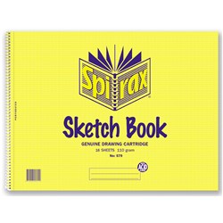 Spirax 579 270x350mm Sketch Book