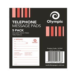Pad Telephone Message Olympic