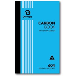 Book Carbon Ruled 604 Dup 200x125mm