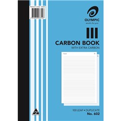 Book Carbon Ruled 602 Dup A4 210x297mm
