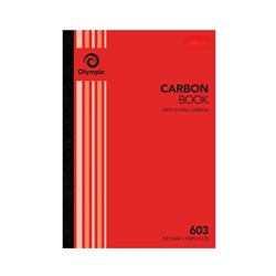 Book Carbon Ruled 603 Trip A4 210x297mm