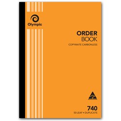 Book Carbonless Order Dup 740 A4 210X297mm