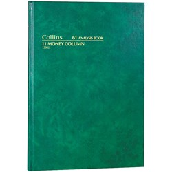 Book Account Collins 61 11 Money Column