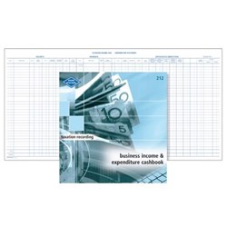 Book Zions Business Income & Expenditure Recorder No.212