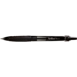 Artline 8410 Ikonic Retractable Medium Black Ballpoint Pen