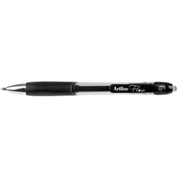 Pen Ballpoint Retractable Artline Flow Black