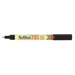 Artline 725 Black Super Fine Permanent Marker
