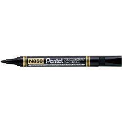 Pentel N850 Black Bullet Permanent Marker