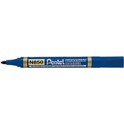 Pentel N850 Blue Permanent Bullet Marker