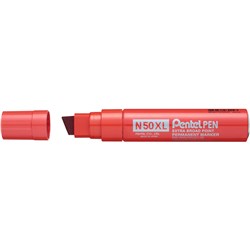 Pentel M180/N50XL Red Permanent Jumbo Marker