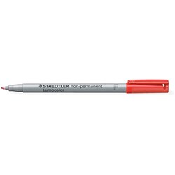 Staedtler Lumocolor 316 Red Fine Non-Permanent OHP Marker