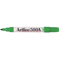 Artline 500A Green Whiteboard Bullet Marker