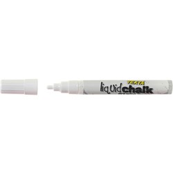 Texta White 4.5mm Bullet Dry Wipe Liquid Chalk Marker