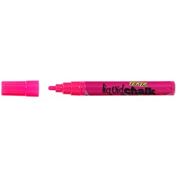 Texta Pink 4.5mm Bullet Dry Wipe Liquid Chalk Marker