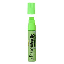 Texta Green 15mm Jumbo Chisel Dry Wipe Liquid Chalk Marker