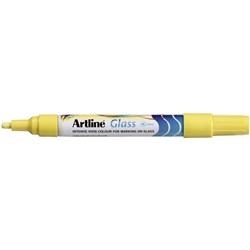 Marker Artline Glass 4mm Yellow