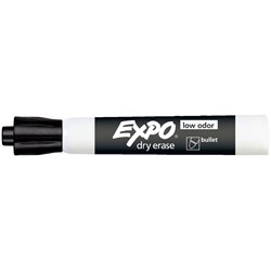 Expo Whiteboard Marker 2.0mm Bullet Tip Black