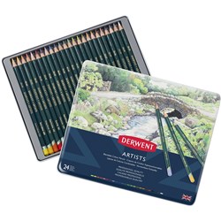 Derwent Artist Assorted Colour Pencils 24's