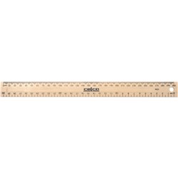 Ruler 30cm Wood