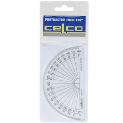 Protractor 180 Degree 100mm Assorted Colours