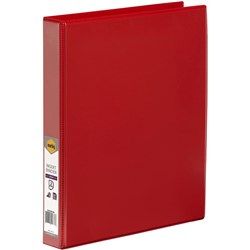 Binder Enviro Insert A4 2 D Ring 25mm Red