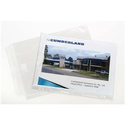 Cumberland A4 SP6138F Heavy Duty Sheet Protector With Flap