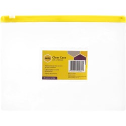 Case Clear Marbig A5 235X185mm Assorted Colours