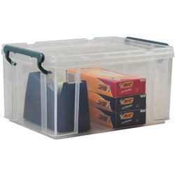 Italplast Stacka 5 Litre Clear Storage Box With Lid