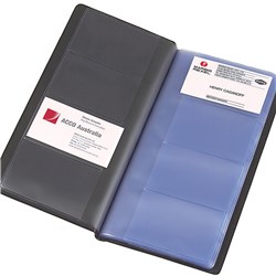 Business Card Marbig Book Non-Indexed 96 Capacity Black