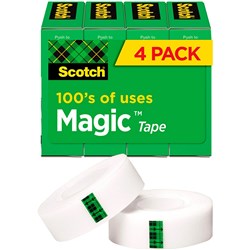 Scotch 810 19mmx25m Magic Tape Value Pack