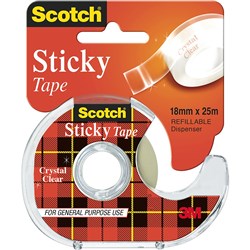 Tape Scotch 502 Everyday Dispenser 18mmx25M
