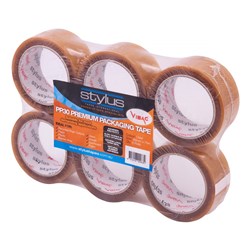 Vibac PP30R 48mmx75m Clear Packaging Tape