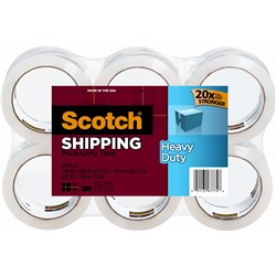 Scotch 3500-6-AU 48mm X 50m Tough Grip Moving Packaging Tape